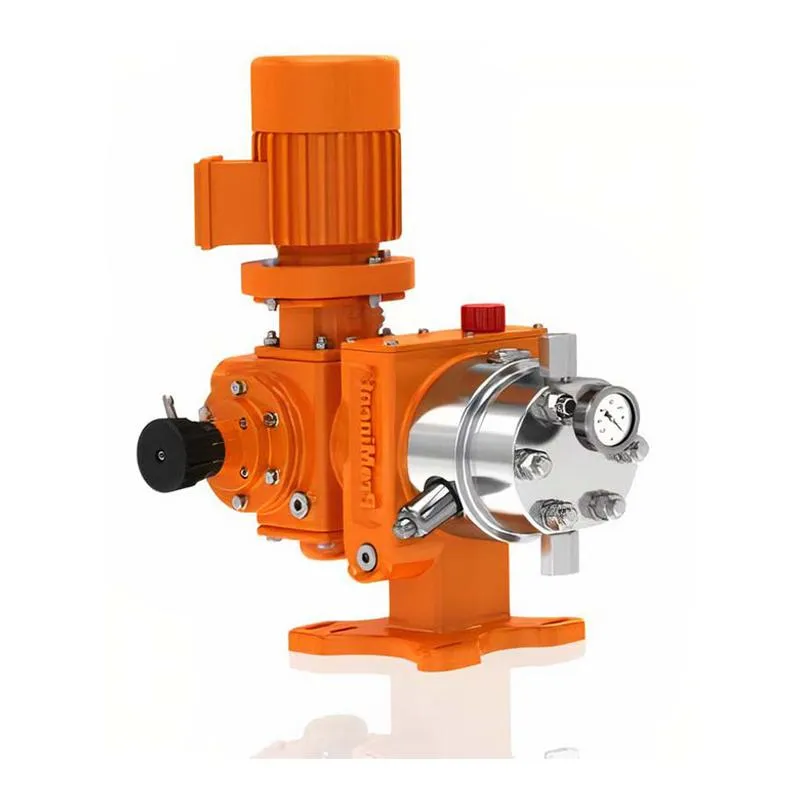 Pompe doseuse à membrane hydraulique Orlita Evolution, éminente industrielle