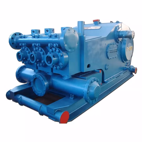 Pompe à boue triplex API 7K pour pompe à piston de forage de gisement de pétrole